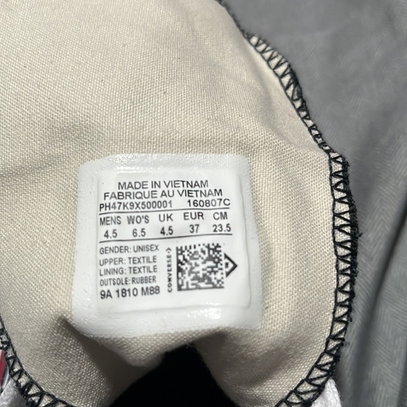 CONVERSE JW ANDERSON  70 HI BRAND NEW - Picture 5 of 6